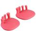 YTGER Foot Arch Trainer Posture Corrector Leg and Foot Shapes Toe Separators Toe Straightener for Relaxing Toes Bunion Relief Hammer Toe (1 Pairs) Pink