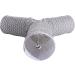 Collapsible Cat Tunnel Toy - 3-Way Play Fun for Cats, Rabbits, Kittens - Gray Arrow Design - Buy Online on GoSupps.com