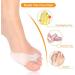 Hallux Valgus Toe Spreader - Silicone 3-Toe Gel Corrector Soft Elastic Non-Slip Universal Size (1 Pair) - Effective Relief for All Toes - Buy Online on GoSupps.com