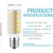 Yucclim No Flicker Double-Sided Mirror Bulb 40W Equivalent - Natural White | Fits Conair & Jerdon Makeup Mirror | 1PCS - Buy Online on GoSupps.com