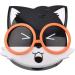 Veeteah Portable Contact Lens Container - Squirrel Eye Organizer for Travel & Everyday Use - Black - Buy Online on GoSupps.com