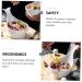 Alipis Sauce Dish Food Tray Jewelry Tray Tea Creamer Pitcher Fruit Tray Dip Bowls Sauce Bowl re-usable 17.00X11.00X6.00CM White - Buy Online on GoSupps.com