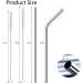 Jesykin 8 Pack Stainless Steel Reusable Straws with Case and Cleaning Brush - Long Metal Drinking Straws for 30oz and 20oz Tumblers - Dishwasher Safe - Buy Online on GoSupps.com