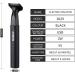 2024 Rechargeable Ear and Nose Hair Trimmer - Painless Dual-Edged Blades for Men & Women Travel Size Easy Cleaning - Buy Online on GoSupps.com