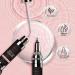 Makartt Updated Nail Rhinestone Glue Gel with Brush&Pen tip 2pcs Clear Nail Glue Precision Pen Super Strong Adhesive Nail Art Glue Gel for Nail Decorations For Tiny Nail Rhinestones - Buy Online on GoSupps.com