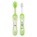 Chicco 00006961000000 Training Toothbrush Set Includes Toothbrush And Massage Brush 4M+ Green