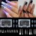 AJTUTUS Clear Full Cover Duals Form French Tip Stickers Gel Art Mold Artificial Tips for Extension - Buy Online on GoSupps.com