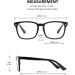 Buy GQUEEN Horn-Rimmed Glasses - UV400 Fake Nerd Glasses for Men & Women | Shiny Black No Prescription Needed - International Shipping - Buy Online on GoSupps.com