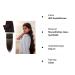 Elailite Clip In Extensions Real Hair Balayage - 18 Clips 20cm 45g - #02 Dark Brown - Premium Smooth Quality - Buy Online on GoSupps.com