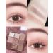 PICKX 9 Colors Glitter Eyeshadow Makeup Palette Matte High Pigmented Colorful Creamy Texture Eye Shadow Powder Natural Waterproof Long Lasting Eyeshadow Powder Cosmetics (Gold+Purple) - Buy Online on GoSupps.com