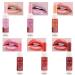 Wine Lip Tint Set - Long Lasting Waterproof Lip Stain & Gloss in 6 Colors | Moisturizing & Pigmented Lip Makeup Gift for Women and Girls - Buy Online on GoSupps.com