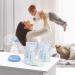 Alobeby 100 Breast Milk Storage Bags - 240 ml BPA-Free Leak-Proof Sterilized Thickened Design Compatible with All Adapters - Buy Online on GoSupps.com