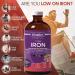 Maxion Iron Blood Booster Supplement to Combat Iron Deficiency Anemia Fight Fatigue and Build Blood Cells 250ml (1) - Buy Online on GoSupps.com