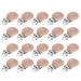 GLASSNOBLE Pacifier Clip 20pcs/lot Wooden Clip DIY Pacifier Chains Baby Teething Ring Pacifier Clasp 30mm