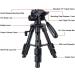 Zomei Mini Travel Table Tripod with 3-Way Pan/Tilt Head and Quick Release Plate for DSLR Camera - Includes Carrying Bag - Buy Online on GoSupps.com