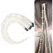Minkissy Beaded hair clip Faux Pearls Strand Tassel Chain Hair Accessories Ponytail Decor Hair Extensions Hair Decoration for Party Wedding Daily - Buy Online on GoSupps.com