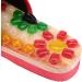 Verdant Touch Foot Massager Shoes - Red Health Care Massage Slippers for Improved Blood Circulation | Size 37 - Buy Online on GoSupps.com