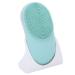 Qukaim Electric Facial Cleansing Brush Electric Face Cleansing Brush Silicone Vibration Pore Cleaner 2-in-1 Waterproof Skin Cleaning Device