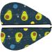 Avocado in Space Microfiber Hair Towel - Super Absorbent Coral Velvet Wrap for Long Curly & Thick Hair - Buy Online on GoSupps.com