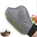 Pet Grooming Glove Dog Grooming Brush Glove Bathing Washing Hair Remover Brush Deshedding Brush Glove Pet Hair Remover Mitt Five Finger Gloves Perfect for Pet Dog & Cat - Buy Online on GoSupps.com