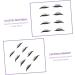 Beavorty 4 Pairs False Eyelashes Eye Makeup Sticker Eyeliner Decal stick on liner and lashes Eyeliner Eyelash Stickers Eyeliner Tape Sticker double eyelid sticker plastic make up - Buy Online on GoSupps.com