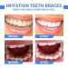 Frenzify Instant Cosmetic Tooth Veneers | Perfect Smile Snap-On Dentures | 2 Pairs - Upper & Lower - For Flawless Teeth - Buy Online on GoSupps.com