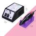 Electric Nail Miller & File Set - Adjustable Speed 2000U/min | Professional Manicure Tool for DIY Nail Art - Black - Buy Online on GoSupps.com