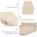 TOYANDONA Coffin Wooden Box 2pcs - Unfinished DIY Keepsake Casket for Pet Burials and Halloween Decor - Buy Online on GoSupps.com