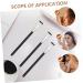HAPINARY 3pcs Fish Tail Brush Makeup Tool Nose Shadow Brush Nose Makeup Brush Nose Brush Aluminum Tube 18.50X1.00X1.00CM As Shown 1 - Buy Online on GoSupps.com