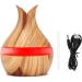 300ml Essential Oil Diffuser - Small Aromatherapy Cool Mist Humidifier with 7 Colors LED Lights | Auto Off Timer for Home & Office - Buy Online on GoSupps.com
