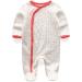 MAMIMAKA Baby Clothes Footed Pajamas | Unisex 3-6 Months Cotton Onesies | Color8 - Buy Online on GoSupps.com