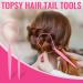 TsMADDTs 1000pcs Clear Small Rubber Hair Elastics & Styling Tool Set - Hair Ties, French Braid Tool, Rat Tail Comb - Pink - Buy Online on GoSupps.com