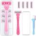 NHPY Women's Razor Set - 2 Razors + 8 Replacement Heads | Perfect for Intimate Areas & Facial Hair - Buy Online on GoSupps.com