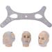 Chin Strap Anti Snoring Jaw Support Belt - Adjustable Anti Snoring Device for Men & Women | Improve Sleep Quality - Buy Online on GoSupps.com