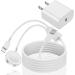 USB C Charger for Apple Watch, Apple MFi Certified 2-in-1 iPhone & iWatch Charger Fast Charging Cable, Smart i Watch Charger Block for Apple Watch Series 8/7/SE/6/5/4/3/2/1 & iPhone 14/13/12/11 White 6Ft