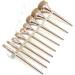 TRITAM 9 Golden Oval Makeup Brush Beginner Brush Traceless Makeup Brush Set Eyeshadow Brush Set - Buy Online on GoSupps.com