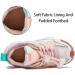 HOBIBEAR Kids Sneakers | Lightweight Breathable Athletic Shoes for Boys and Girls | Hook and Loop (Toddler/Little Kid/Big Kid) - 10 Toddler - A-pink+white - Buy Online on GoSupps.com