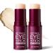2 Pcs Retinol Eye Cream Stick Anti-Aging Caffeine Under Eye Balm Stick for Wrinkles Dark Circles Puffiness & Bags Under Eyes Hydrating & Firming Gently Firm & Lift Delicate Skin Easy Daily Use