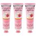 The Fruit Company Strawberry Hand Cream with Aloe Vera and Chamomile 50 ml (Pack of 3)