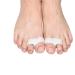 2/4/10Pcs Gel Bunion Corrector Toe Separator Protector with 2 Loops Bunion Pads for Bunionette Overlapping Hammer Toes 4pcs