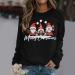 Christmas Snowman Penguin Print Women's Sweatshirt - Cozy Winter Raglan Top - Buy Online on GoSupps.com