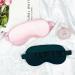 2 Pcs Imitation Silk Sleep Masks - Soft Night Sleeping Masks for Comfortable Travel & Meditation - Black & White Eye Covers for Men & Women - Buy Online on GoSupps.com