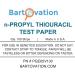 Genetic Taste Testing: N-Propylthiouracil Test Paper - 100 Strips - Buy Online on GoSupps.com