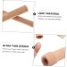 DOITOOL 2pcs Gel Finger Toe Silicone Bandages Thumb Protector - Flesh Color - Buy Online on GoSupps.com