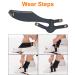 Adjustable AFO Foot Drop Brace - Improve Walking Gait & Relieve Pain - Effective Orthosis for Plantar Fasciitis & Sleep (Left - Buy Online on GoSupps.com
