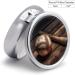 Round Baseball Pill Box - 3 Compartment Decorative Metal Organizer | Portable Pocket Pill Case - Ideal for Medicine Storage - Buy Online on GoSupps.com