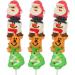 Candy Realms Christmas Mallow Skewers 06 x 45g | Christmas mallow skewer Strawberry flavour marshmallow lollipop VIMIX - Buy Online on GoSupps.com