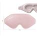 Hunrimu Soft Night Eye Mask for Sleeping - 3D Blockout Eye Cover - Adjustable Strap - Pink - Buy Online on GoSupps.com