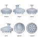 2-Pack Hair Scalp Massager Brush - Soft Silicone Shampoo Brush for Wet & Dry Use (Yellow & Grey) - Buy Online on GoSupps.com