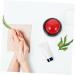 Massage Ball for Athletes - Red 6.5x6.1cm Massage Roller for Women & Fitness Training | Lacrosse & Hand Massage Ball | International Shipping - Buy Online on GoSupps.com